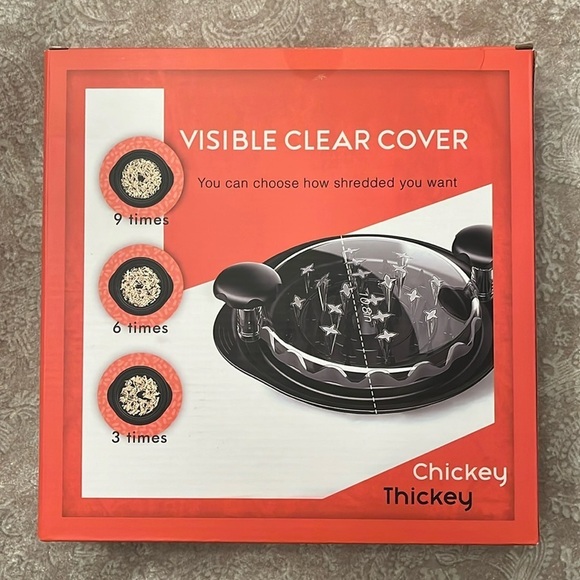 Brand New Chicken Shredder Cleaning Brush Meat Twist Kitchen Tool Non-Slip - Picture 8 of 9